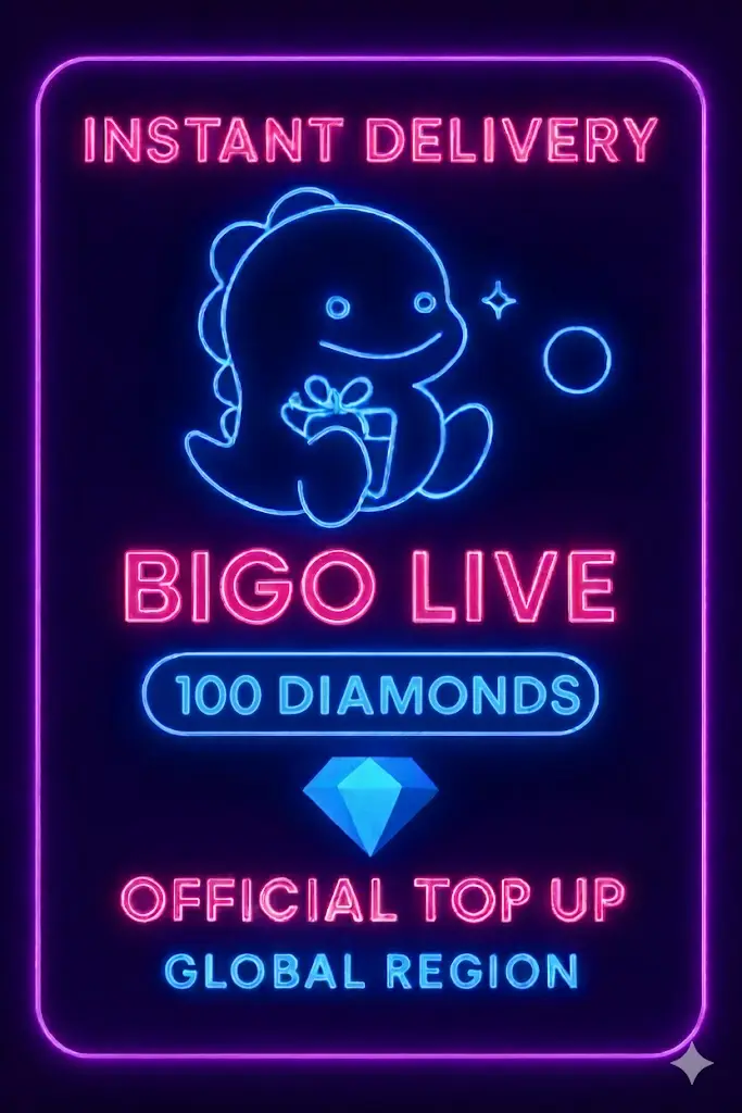Bigo Live - 100 Diamonds (Top-Up) Bigo Live - 100 Diamonds (Top-Up)