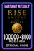 Rise Online World Mobile 100000 + 8000 Rise Cash