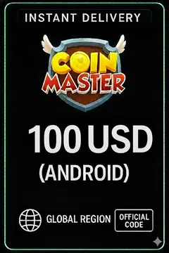 Coin Master (Android) - 100 $ US