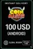 Coin Master (Android) - 100 $ US
