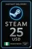 Steam钱包代码 - 25美元（尼日利亚）