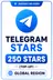 Telegram - 250 Stars (Top-Up)