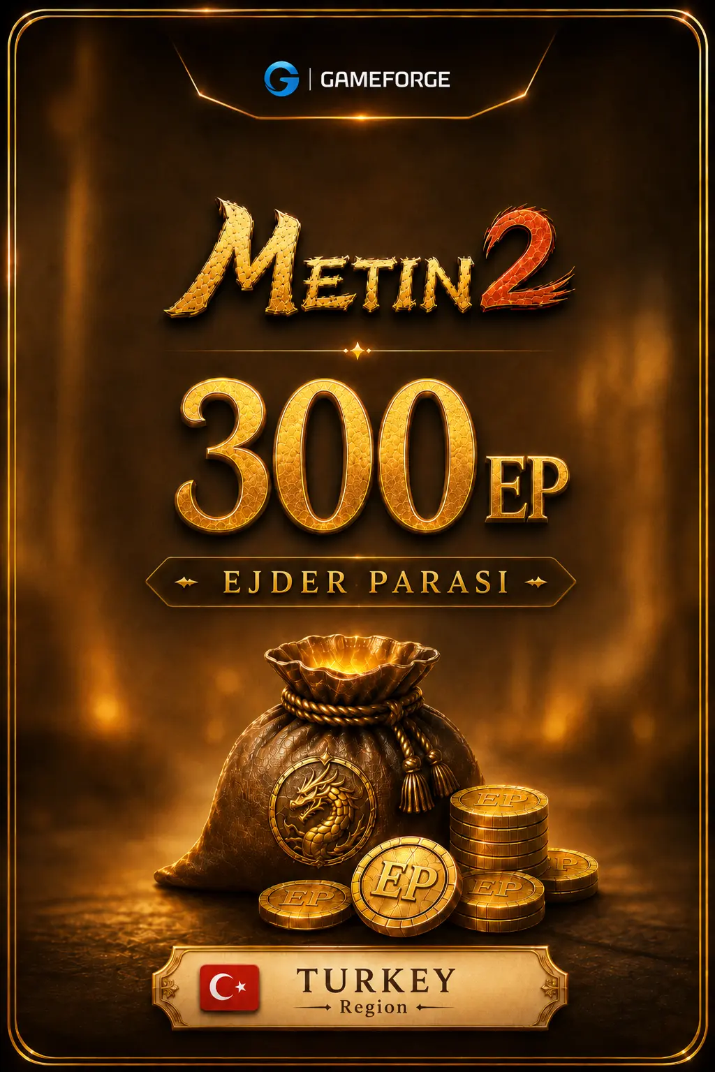 Metin2 300 Moneda de Dragón