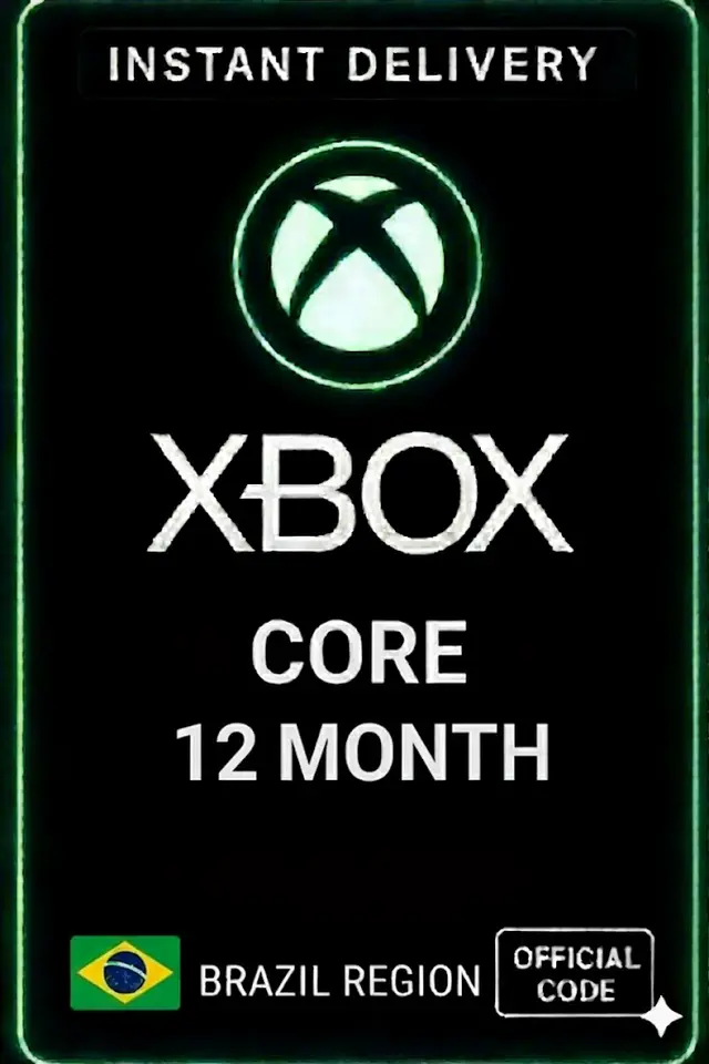 Xbox Game Pass Core 12 Months - Brazil