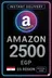Amazon Gift Card - Egypt 2500 EGP
