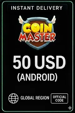 Coin Master (Android) - 50 $ US