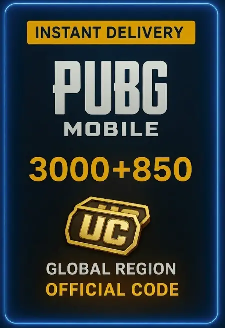 PUBG Mobile - 3000+850 UC
