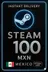 Steam Wallet 100 MXN - (Mexico)
