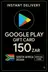 Google Play Hediye Kartı - Güney Afrika ZAR 150