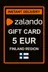 Thẻ quà tặng Zalando - 5 EUR (FI)