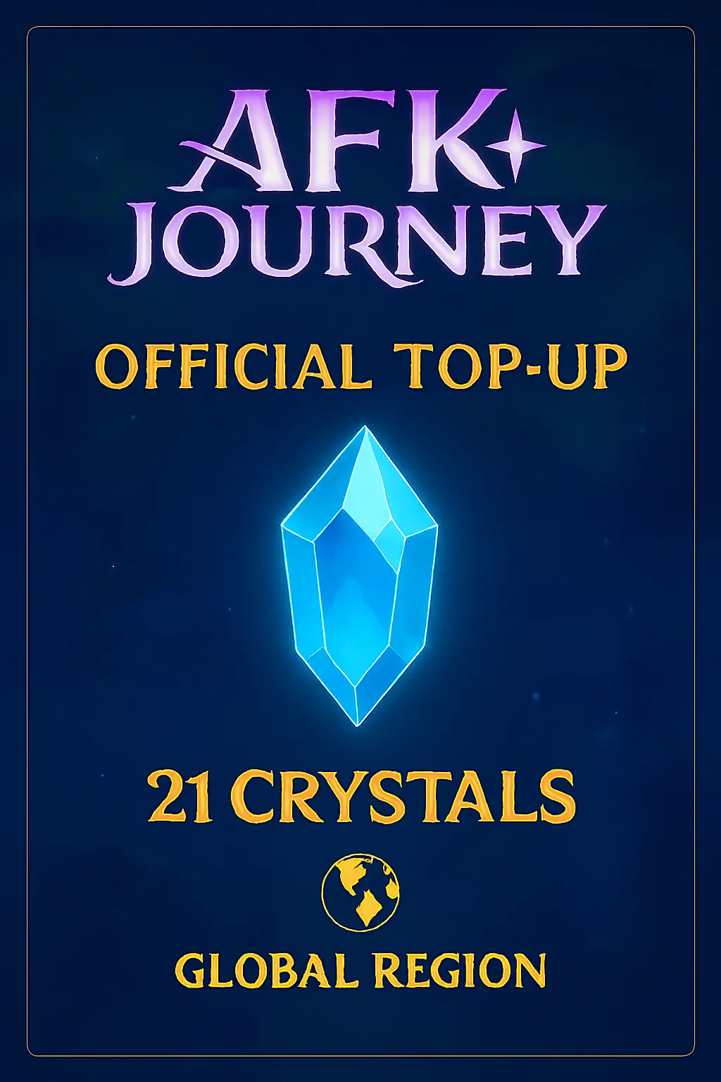 AFK Journey - 21 Dragon Crystals (Top-Up)