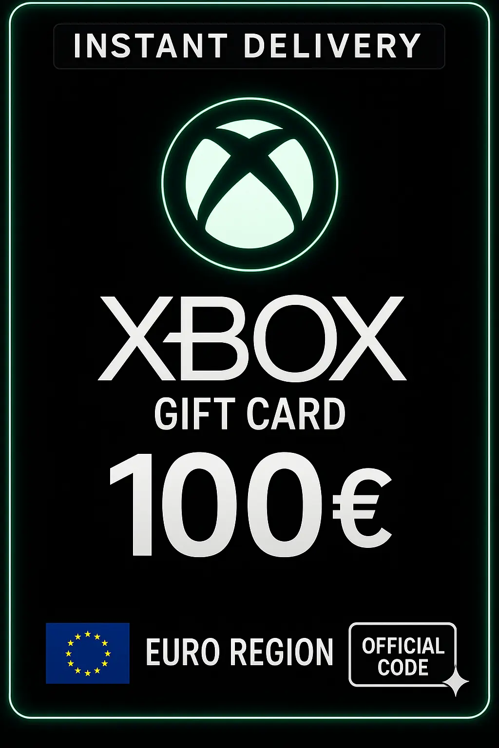 Xbox Live gjafakort 100 evrur veski Xbox Live gjafakort 100 evrur veski