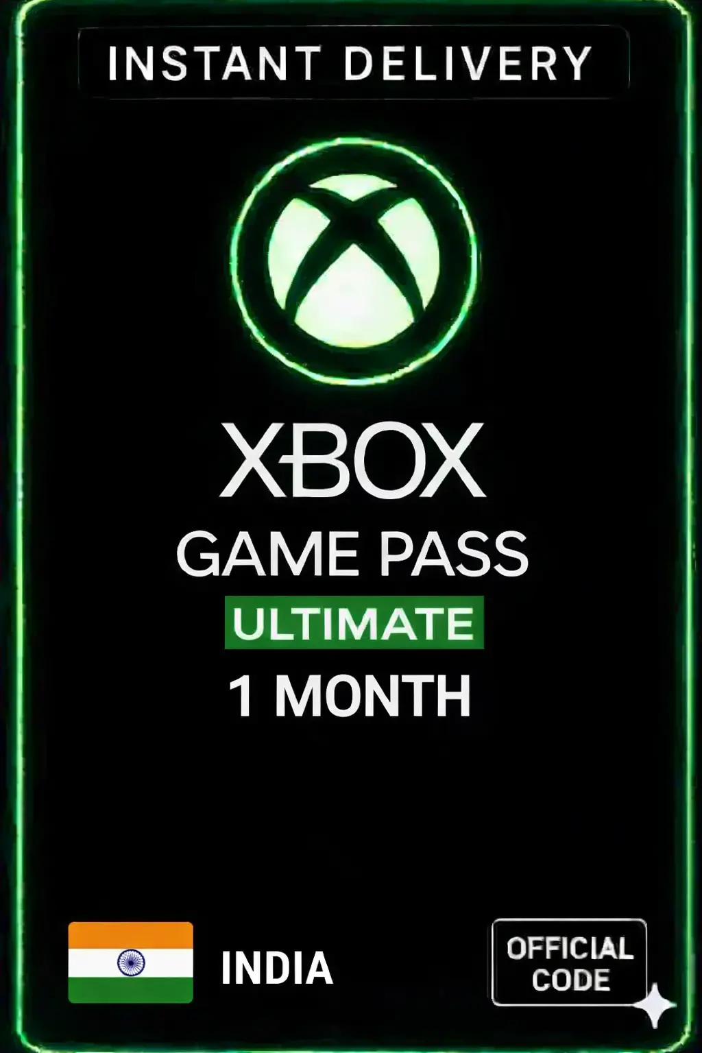 Xbox Game Pass Ultimate 1 Months (India)