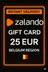 Zalando Cadeaubon - 25 EUR (BE)