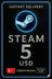 Steam Cüzdan Kodu - 5$ (Türkiye)
