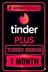Code Tinder Plus - 1 Mois