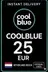 쿨블루 25 유로 NL