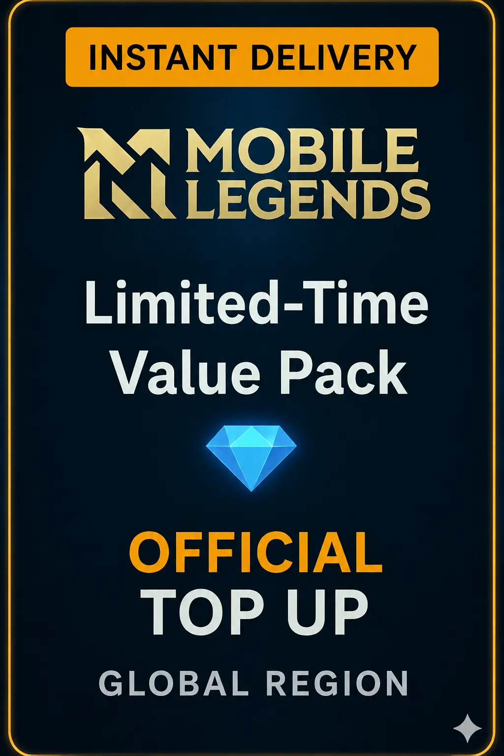 Mobile Legends - 限时价值包充值