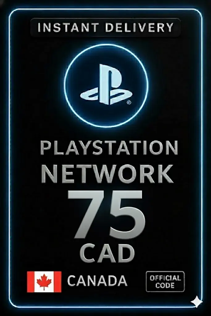 PSN Card 75 CAD PSN Card 75 CAD