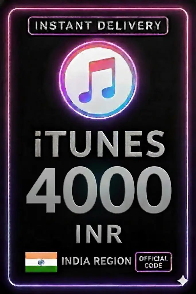 Подарочная карта iTunes Индия - 4000 INR Подарочная карта iTunes Индия - 4000 INR