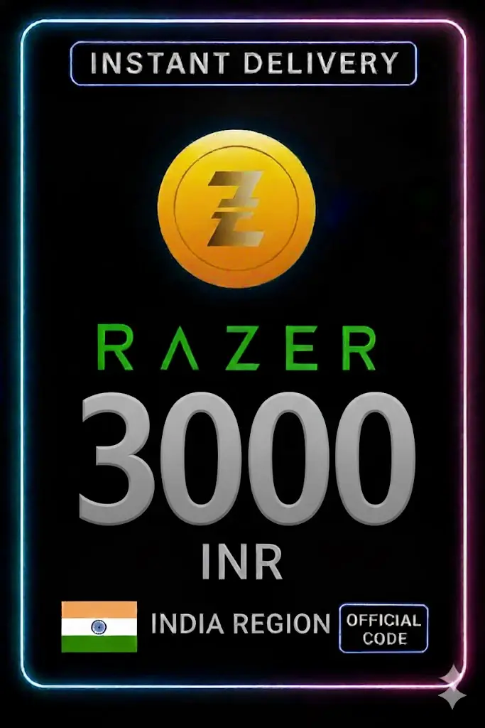 Razer Gold India INR 3000 Razer Gold India INR 3000