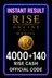 Rise Online World Mobile 4000 + 140 Rise Cash