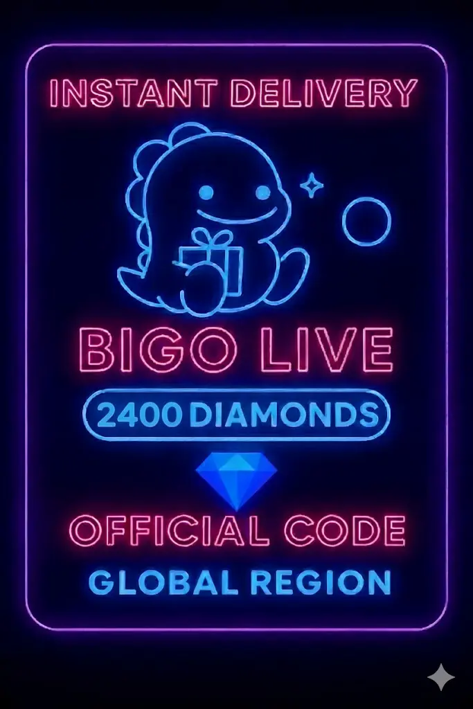 Bigo Live - 2400 Diamonds (Global) Bigo Live - 2400 Diamonds (Global)