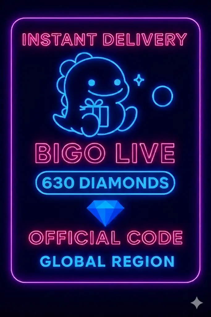 Bigo Live - 630 Diamonds (Global) Bigo Live - 630 Diamonds (Global)