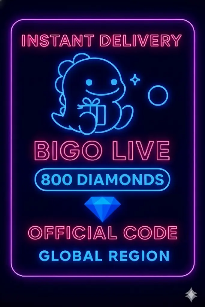 Bigo Live - 800 Diamonds (Global) Bigo Live - 800 Diamonds (Global)