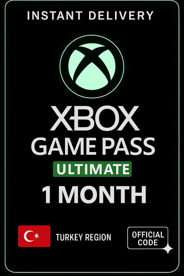 Xbox Game Pass Ultimate 1 Month ( Turkey VPN )