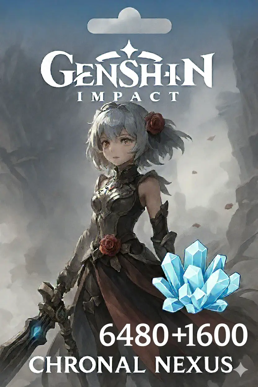 Genshin Impact - 6480 + 1600 Хрональный Нексус Пополнение Genshin Impact - 6480 + 1600 Хрональный Нексус Пополнение