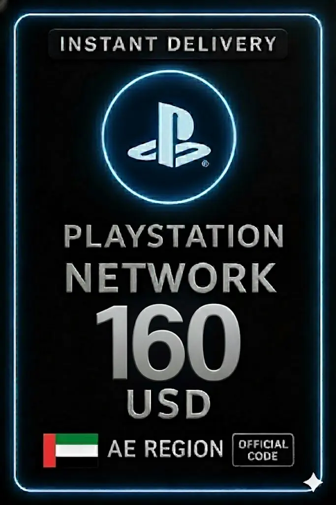 بطاقة PSN 160 دولار أمريكي بطاقة PSN 160 دولار أمريكي