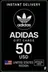 Adidas 50 USD