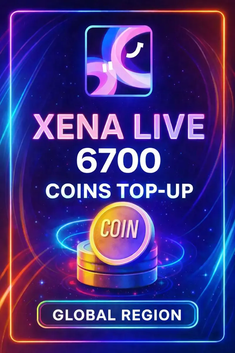 Xena Canlı - 6700 Jeton Yükleme (Küresel)
