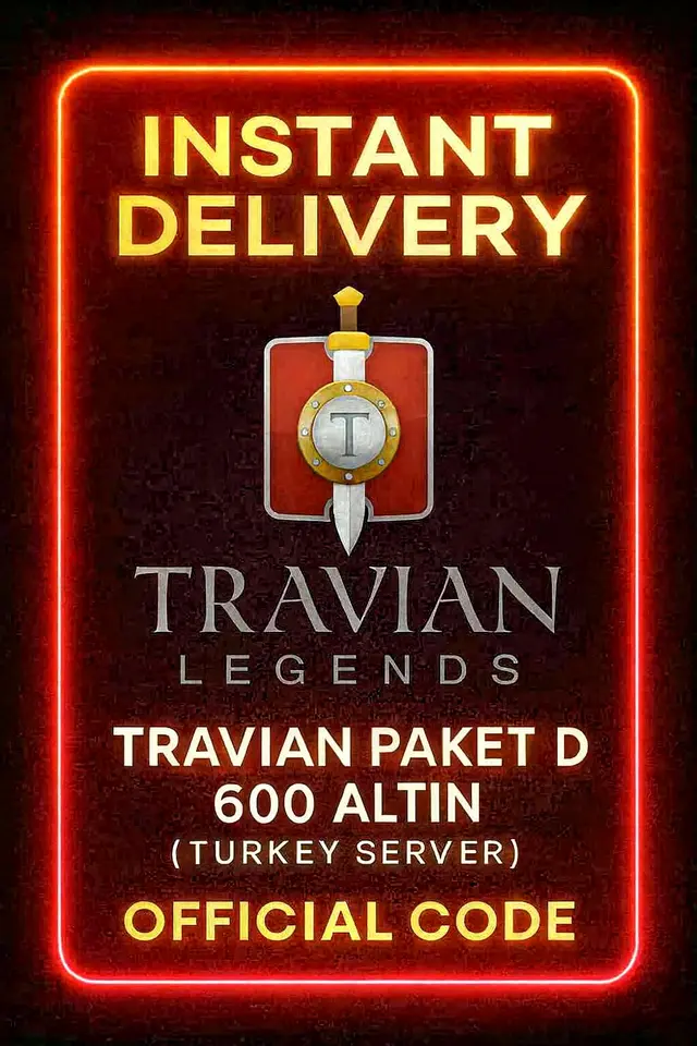 Paquete Travian D - 600 Oro (Servidor de Turquía)