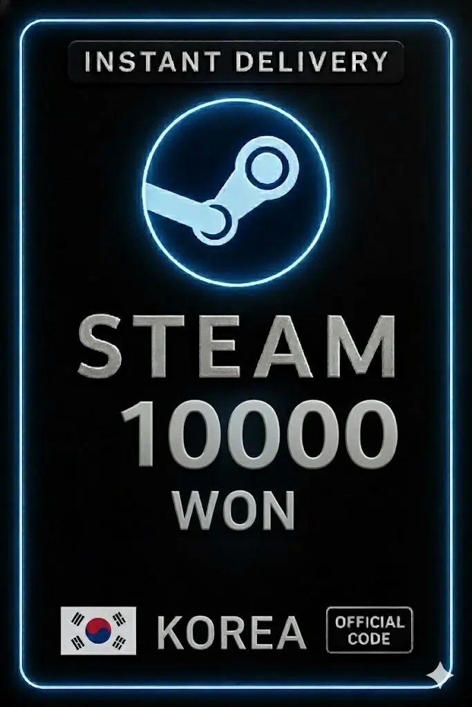 รหัสกระเป๋าสตางค์ Steam เกาหลี 10000 วอน รหัสกระเป๋าสตางค์ Steam เกาหลี 10000 วอน