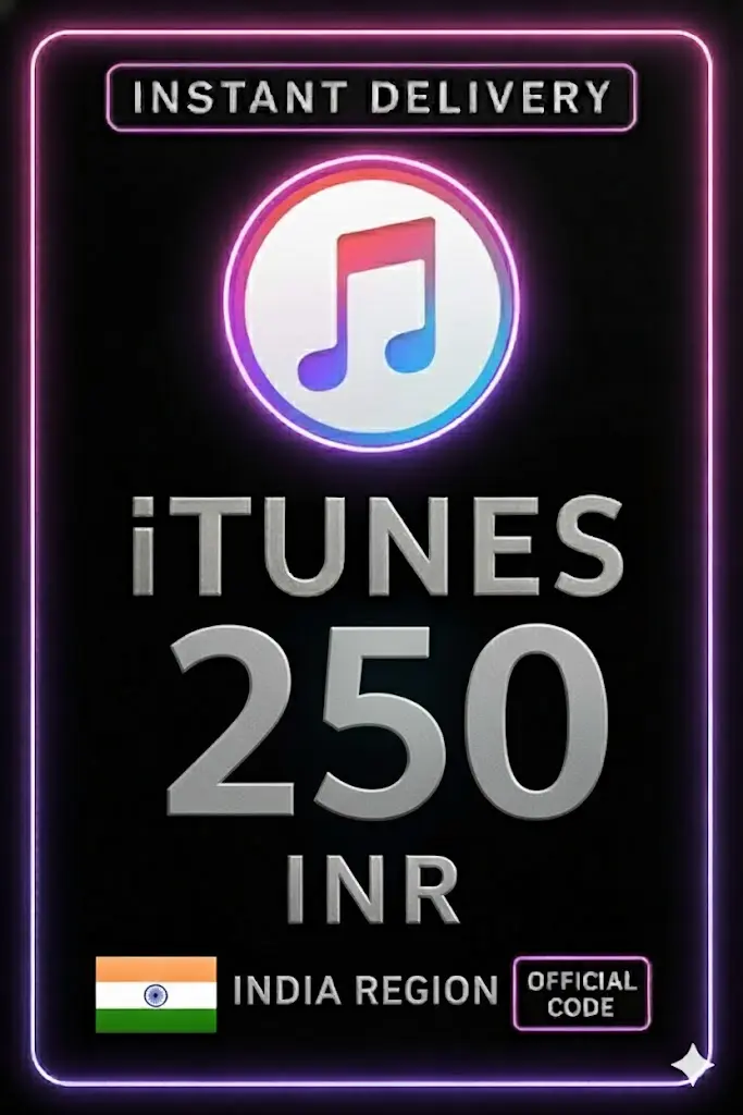 Подарочная карта iTunes Индия - 250 INR Подарочная карта iTunes Индия - 250 INR