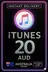 iTunes Hediye Kartı AUD20
