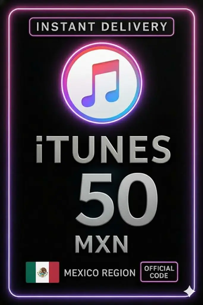 iTunes Gift Card 50 MXN MX iTunes Gift Card 50 MXN MX