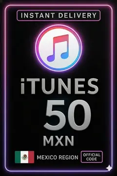 Tarjeta de Regalo de iTunes 50 MXN MX