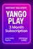 اشتراك Yango Play لمدة 3 أشهر (UAE/KSA)
