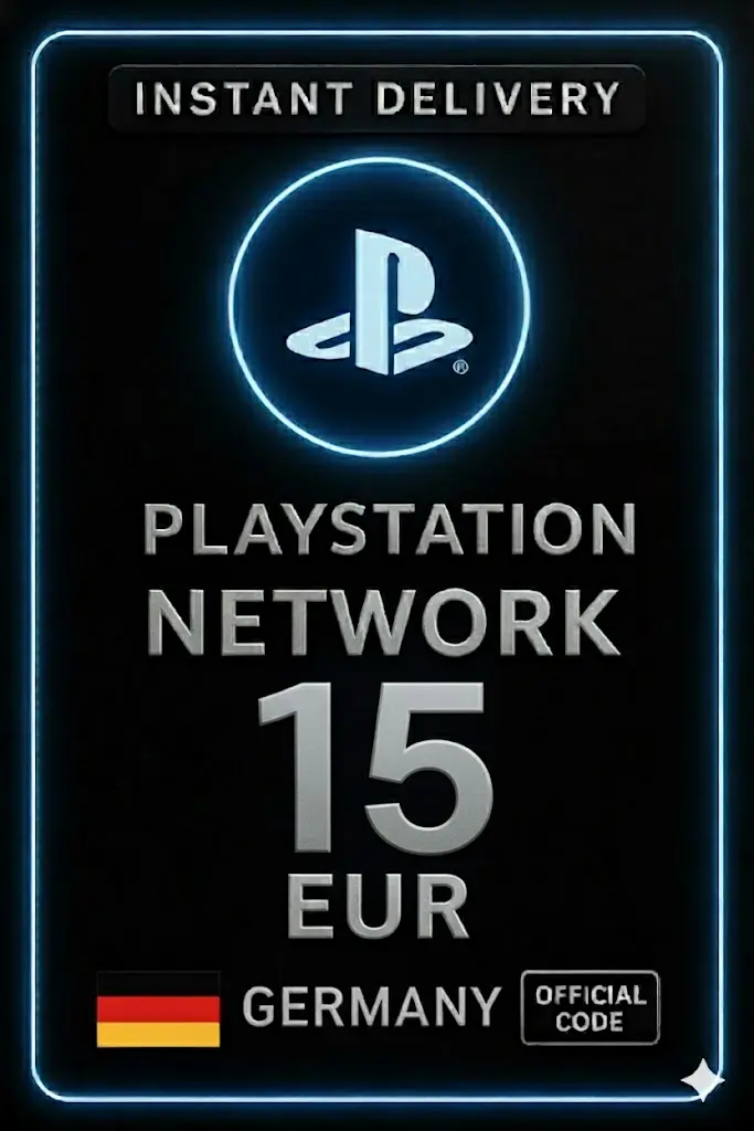 Playstation PSN Card 15 Euro DE Playstation PSN Card 15 Euro DE