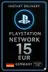 Playstation PSN Card 15 Euro DE