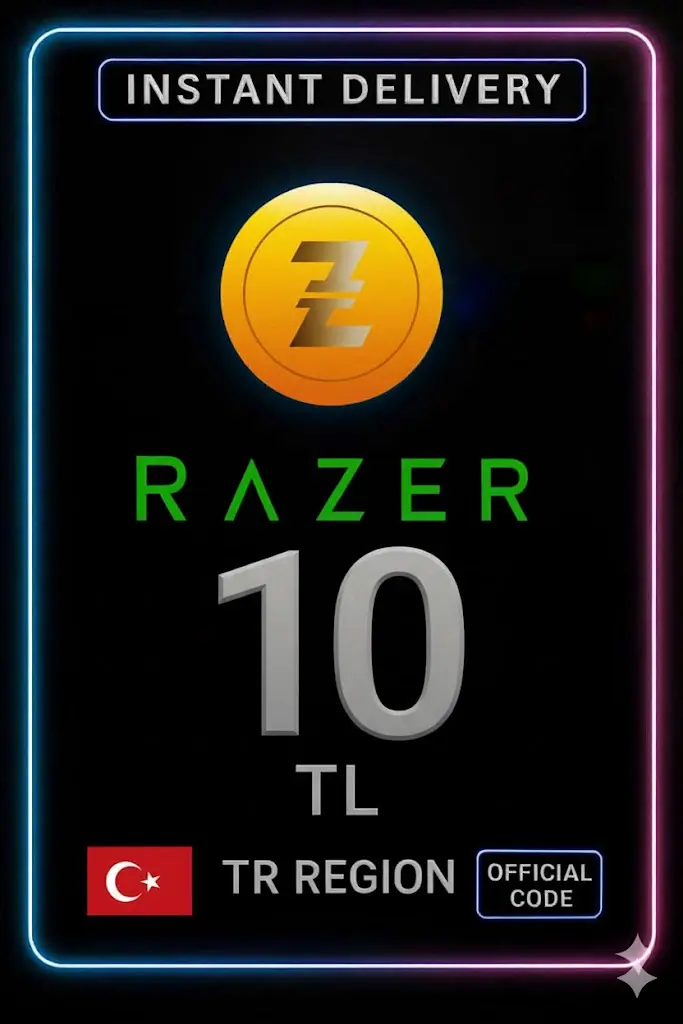 10 TL Razer Gold Pin 10 TL Razer Gold Pin