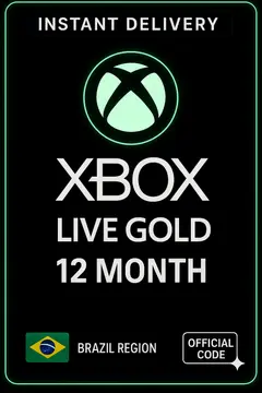 XBox Live Gold 12 Months Membership (Turkey - Brasil VPN)