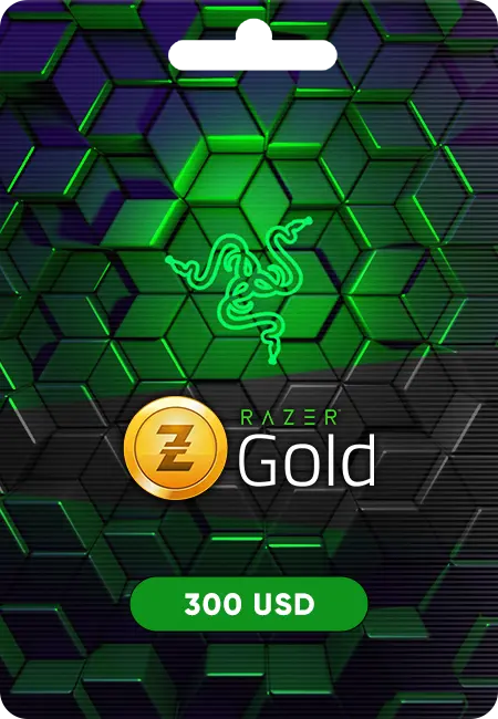 300 USD Razer Gold Global Pin 300 USD Razer Gold Global Pin