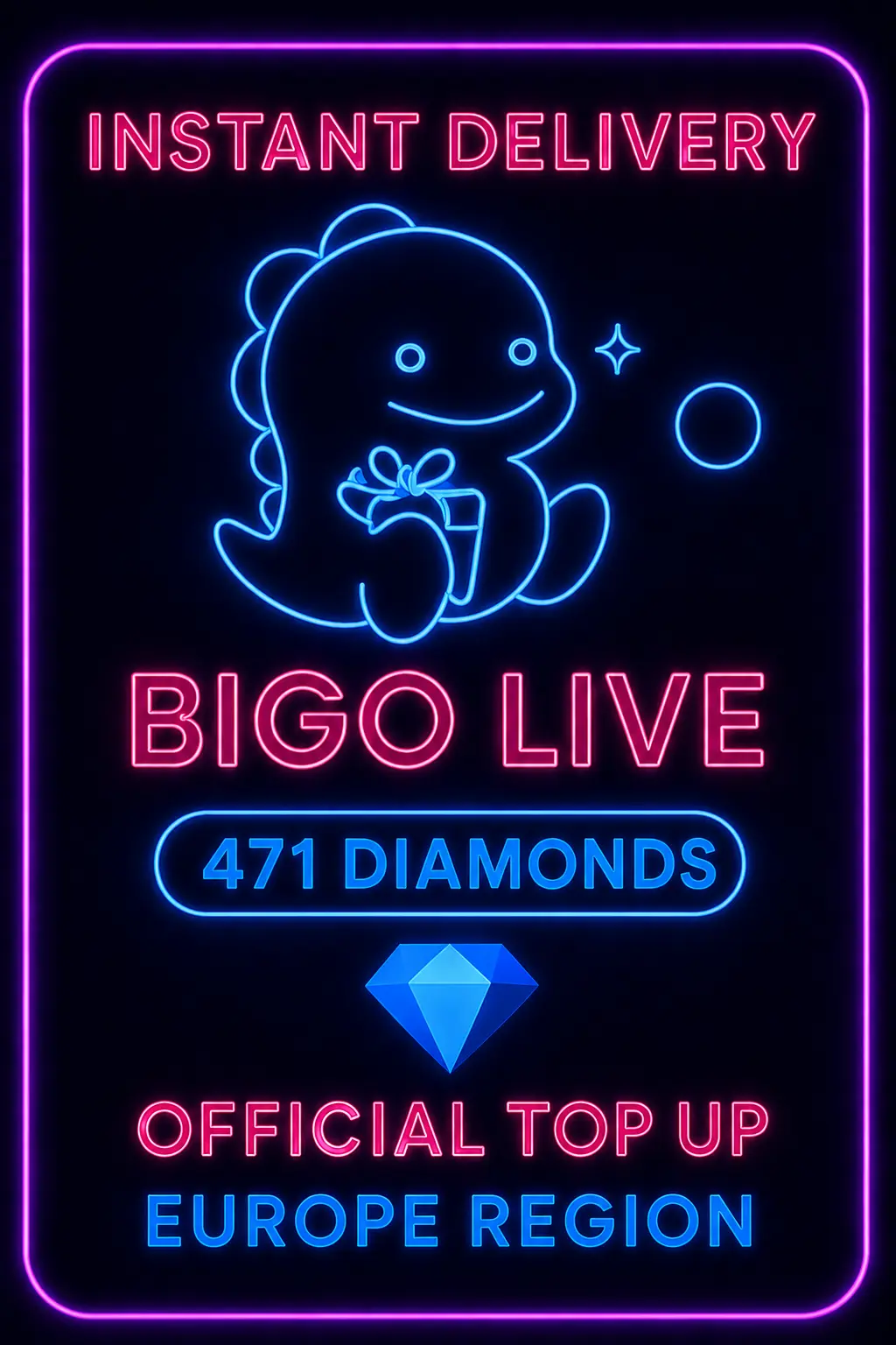 Bigo Live - 471 Diamonds (Top-Up) (EU)