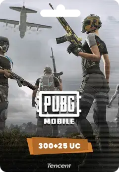 PUBG Mobile 300+25 UC - Top-Up PUBG Mobile 300+25 UC - Top-Up