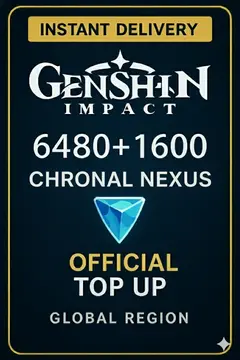 Genshin Impact - 6480 + 1600 Chronal Nexus Top-Up