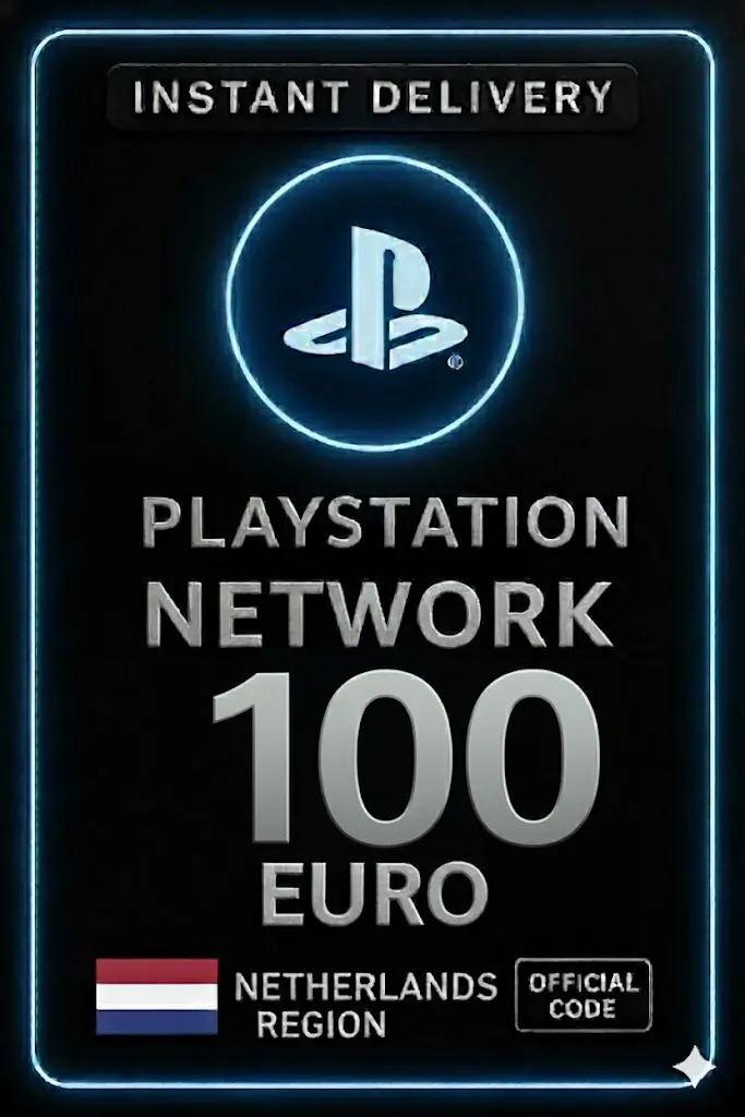 Playstation dárková karta Nizozemsko - 100 € NL Playstation dárková karta Nizozemsko - 100 € NL